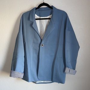 Baby Blue Lightweight Blazer